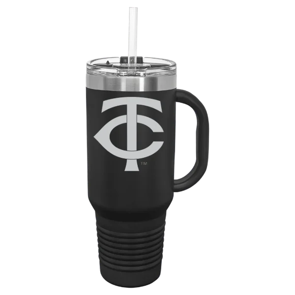 Minnesota Twins Polar Camel 40 oz. Travel Mug with Snap Lid & Straw