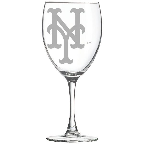 New York Mets Polar Camel 10 1/2 oz. Wine Glass