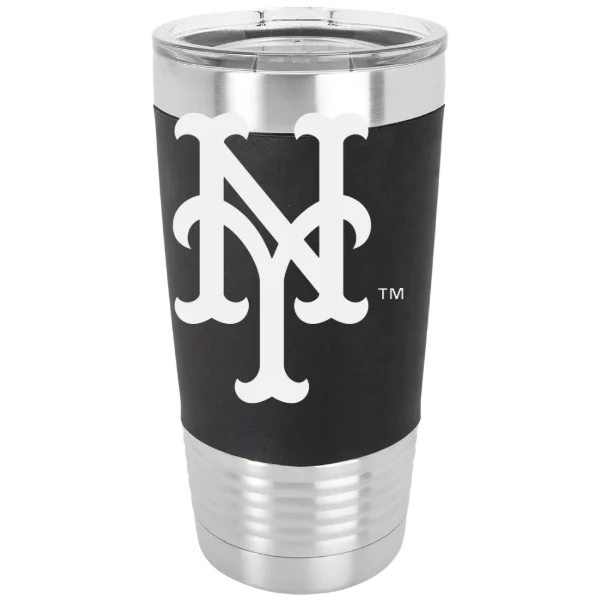New York Mets Polar Camel 20 oz. Silicone Grip Tumbler with Standard Lid