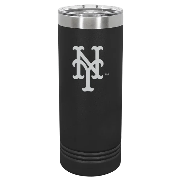 New York Mets Polar Camel 22 oz. Skinny Tumbler with Slider Lid