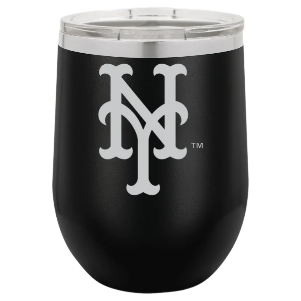 New York Mets Polar Camel 12 oz. Stemless Wine Tumbler