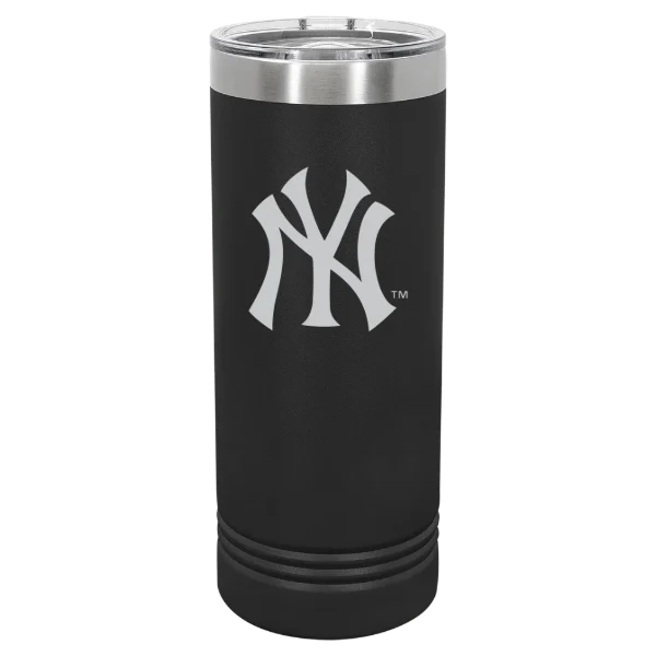 New York Yankees Polar Camel 22 oz. Skinny Tumbler with Slider Lid