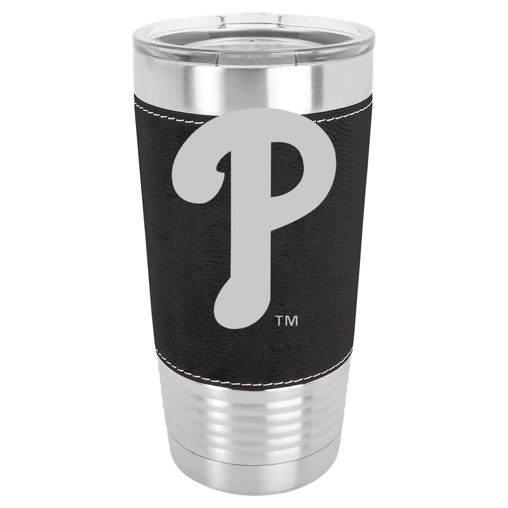 Philadelphia Phillies Polar Camel 20 oz. Leatherette Grip Tumbler with Standard Lid