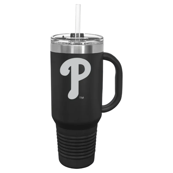Philadelphia Phillies Polar Camel 40 oz. Travel Mug with Snap Lid & Straw