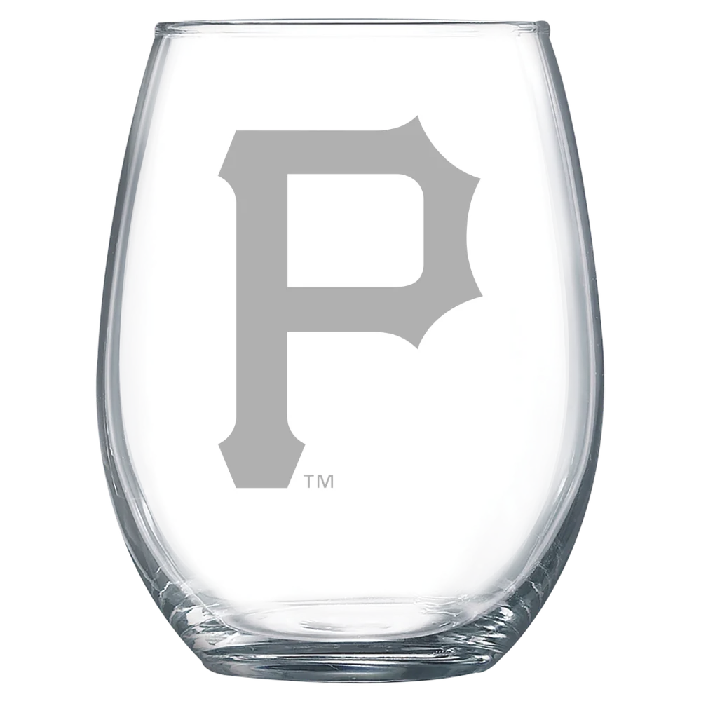 Pittsburgh Pirates Polar Camel 15 oz. Stemless Wine Glass