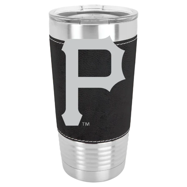 Pittsburgh Pirates Polar Camel 20 oz. Leatherette Grip Tumbler with Standard Lid