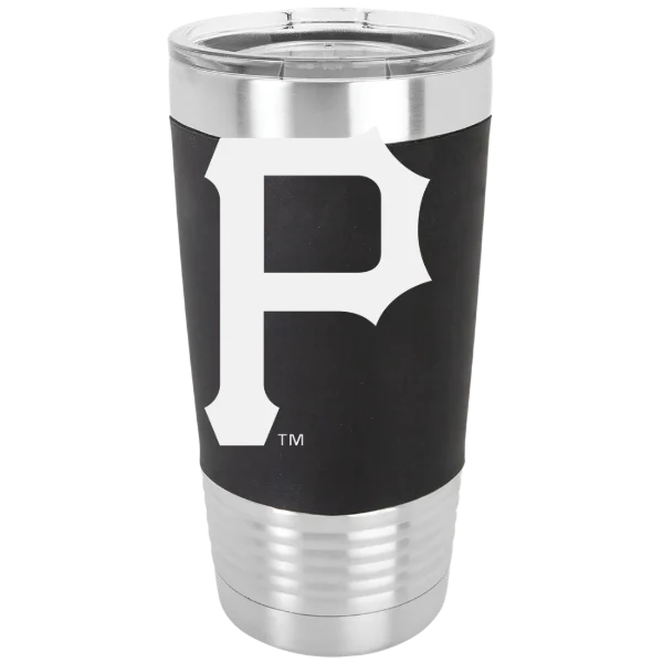Pittsburgh Pirates Polar Camel 20 oz. Silicone Grip Tumbler with Standard Lid
