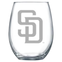 San Diego Padres Polar Camel 15 oz. Stemless Wine Glass
