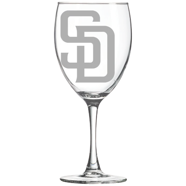 San Diego Padres Polar Camel 10 1/2 oz. Wine Glass