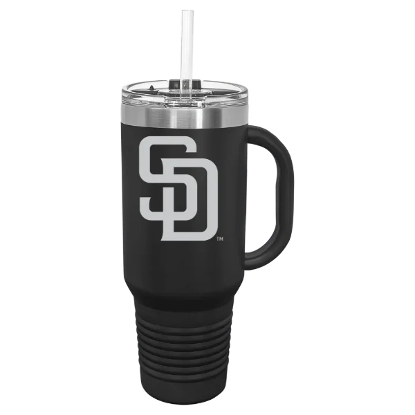 San Diego Padres Polar Camel 40 oz. Travel Mug with Snap Lid & Straw