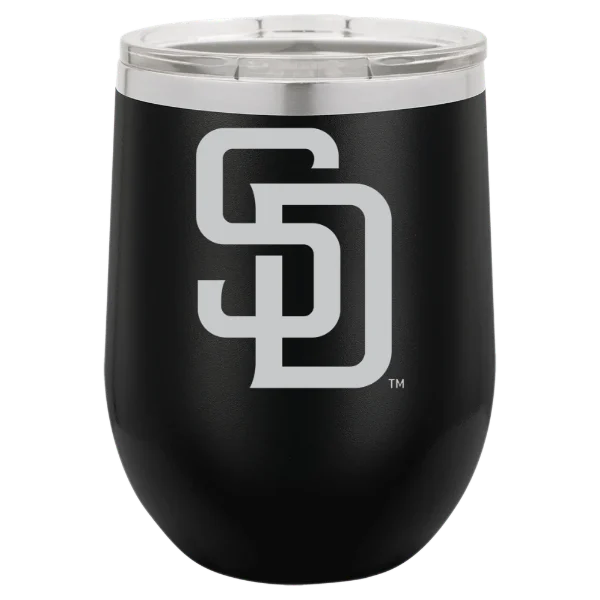 San Diego Padres Polar Camel 12 oz. Stemless Wine Tumbler