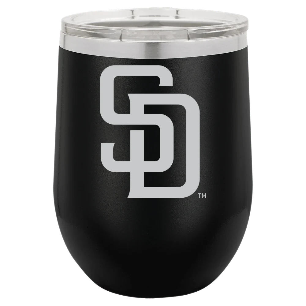 San Diego Padres Polar Camel 12 oz. Stemless Wine Tumbler