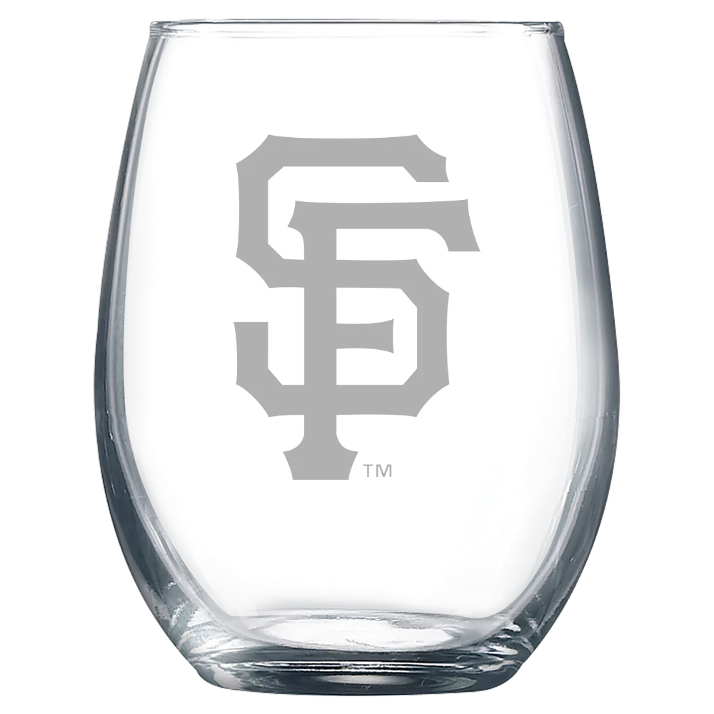 San Francisco Giants Polar Camel 9 oz. Stemless Wine Glass