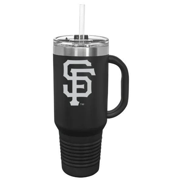 San Francisco Giants Polar Camel 40 oz. Travel Mug with Snap Lid & Straw