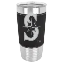 Seattle Mariners Polar Camel 20 oz. Leatherette Grip Tumbler with Standard Lid