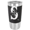Seattle Mariners Polar Camel 20 oz. Silicone Grip Tumbler with Standard Lid
