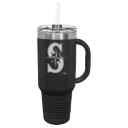 Seattle Mariners Polar Camel 40 oz. Travel Mug with Snap Lid & Straw