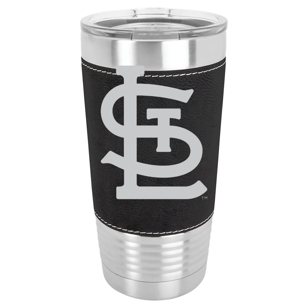 St. Louis Cardinals Polar Camel 20 oz. Leatherette Grip Tumbler with Standard Lid