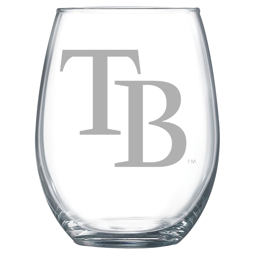 Tampa Bay Rays Polar Camel 15 oz. Stemless Wine Glass