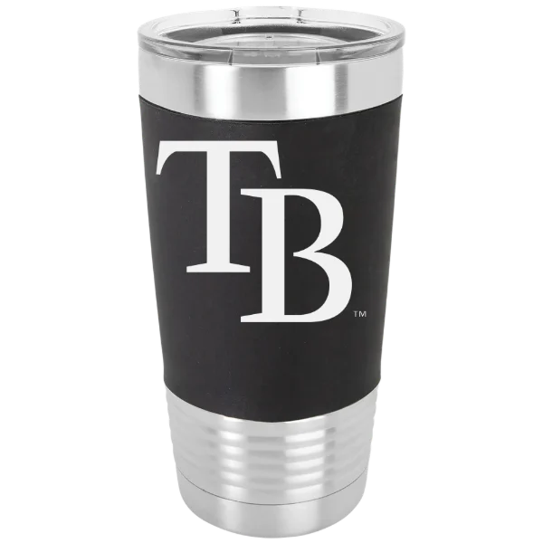 Tampa Bay Rays Polar Camel 20 oz. Silicone Grip Tumbler with Standard Lid