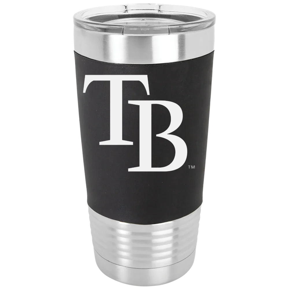 Tampa Bay Rays Polar Camel 20 oz. Silicone Grip Tumbler with Standard Lid