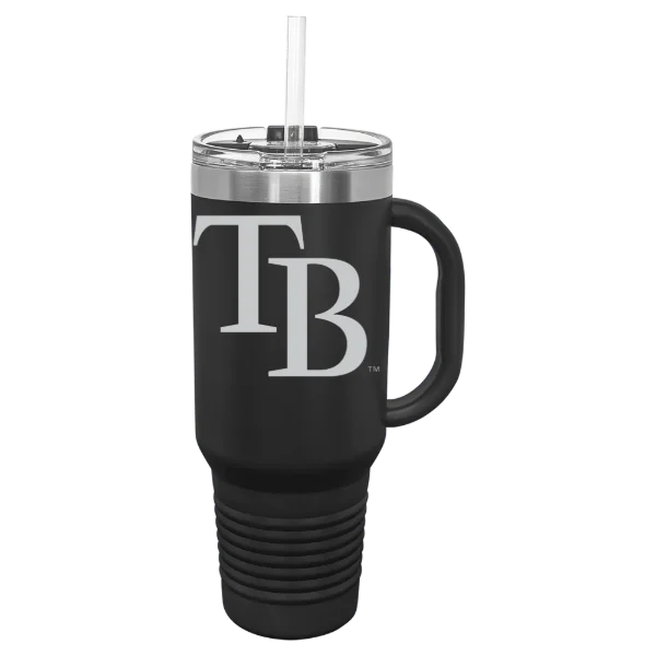 Tampa Bay Rays Polar Camel 40 oz. Travel Mug with Snap Lid & Straw