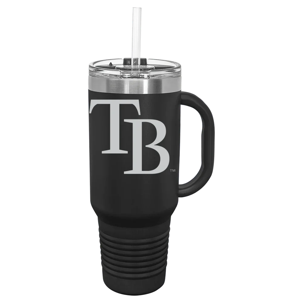 Tampa Bay Rays Polar Camel 40 oz. Travel Mug with Snap Lid & Straw