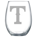 Texas Rangers Polar Camel 15 oz. Stemless Wine Glass
