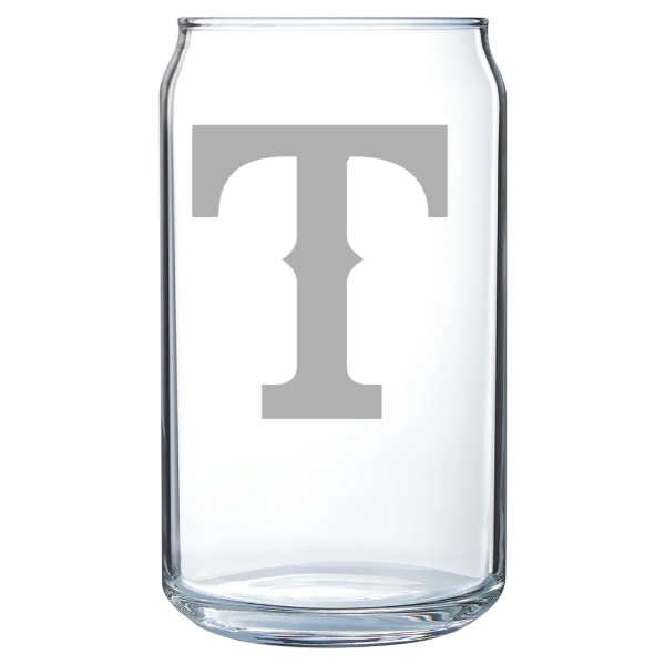 Texas Rangers Polar Camel 16 oz. Can Glass