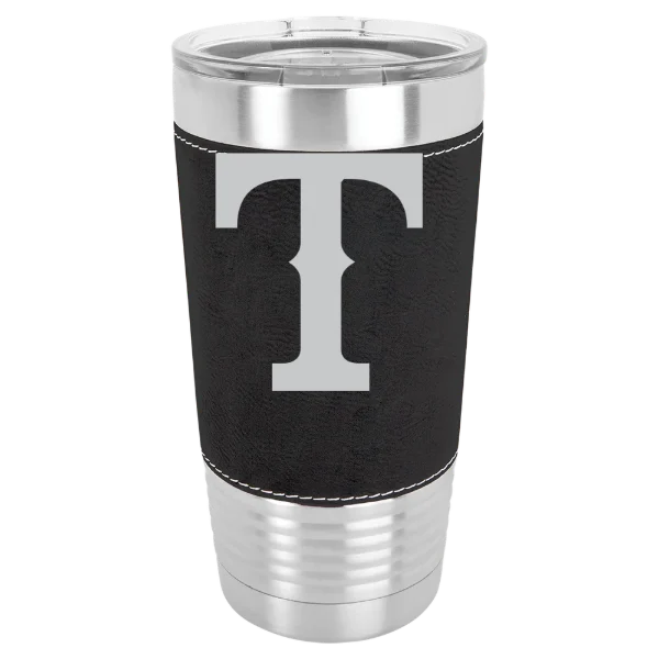 Texas Rangers Polar Camel 20 oz. Leatherette Grip Tumbler with Standard Lid
