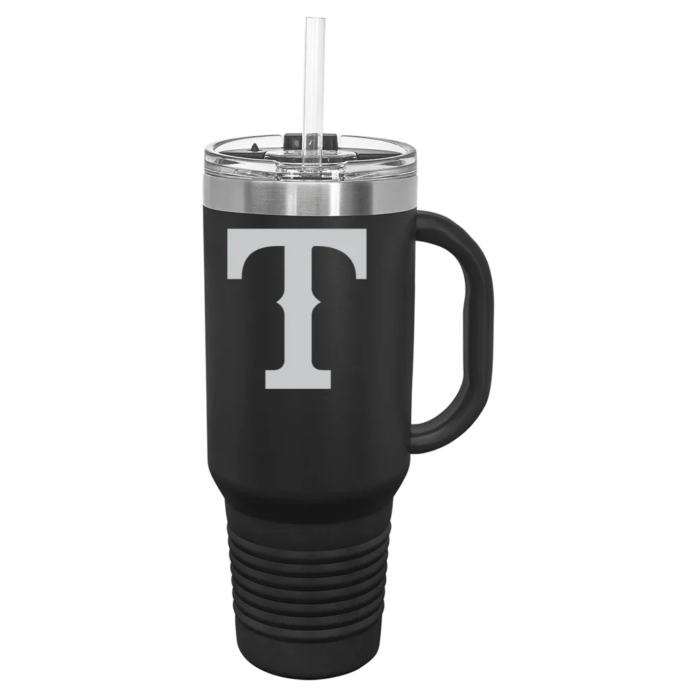 Texas Rangers Polar Camel 40 oz. Travel Mug with Snap Lid & Straw