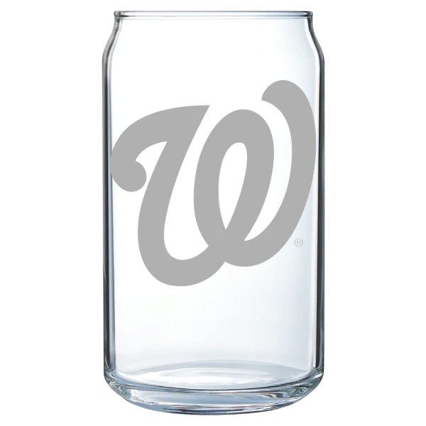 Washington Nationals Polar Camel 16 oz. Can Glass