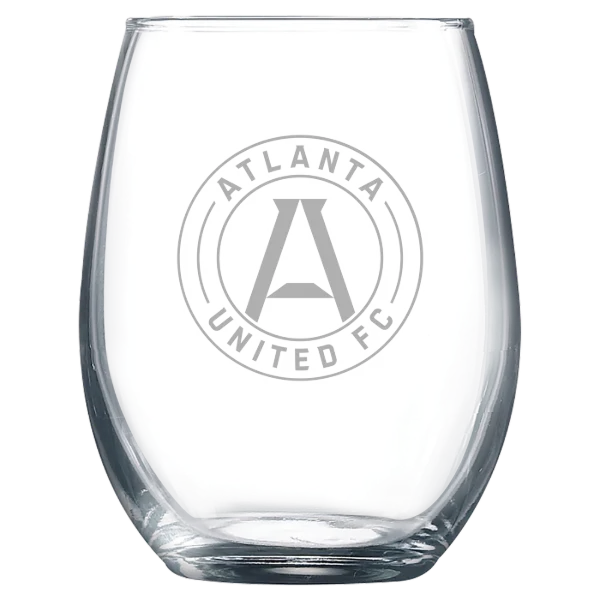 Atlanta United Polar Camel 9 oz. Stemless Wine Glass