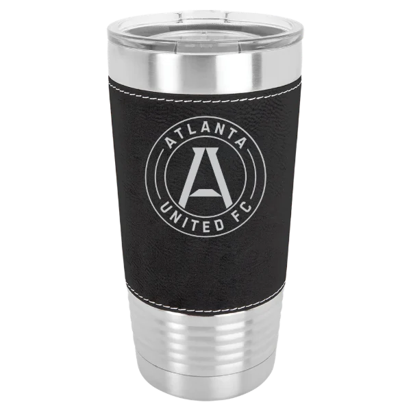 Atlanta United Polar Camel 20 oz. Leatherette Grip Tumbler with Standard Lid