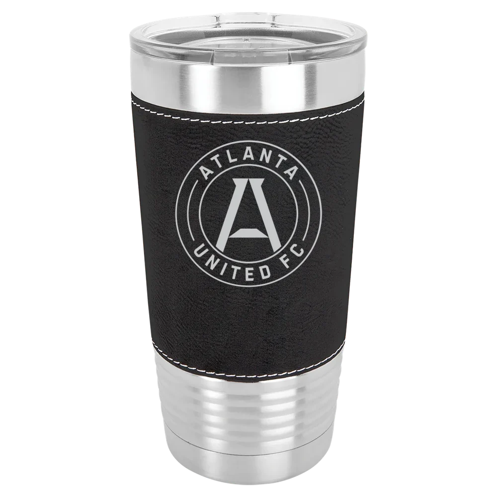 Atlanta United Polar Camel 20 oz. Leatherette Grip Tumbler with Standard Lid