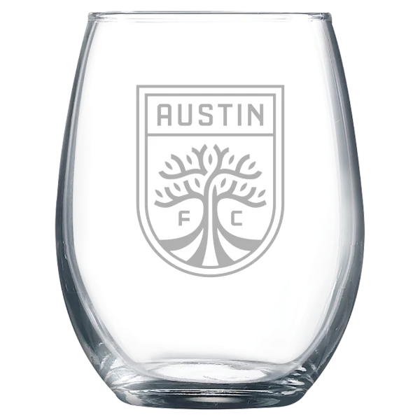 Austin FC Polar Camel 9 oz. Stemless Wine Glass