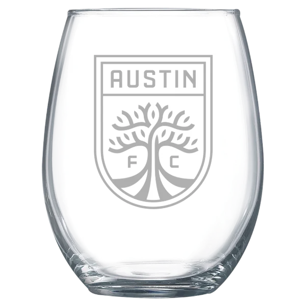 Austin FC Polar Camel 15 oz. Stemless Wine Glass