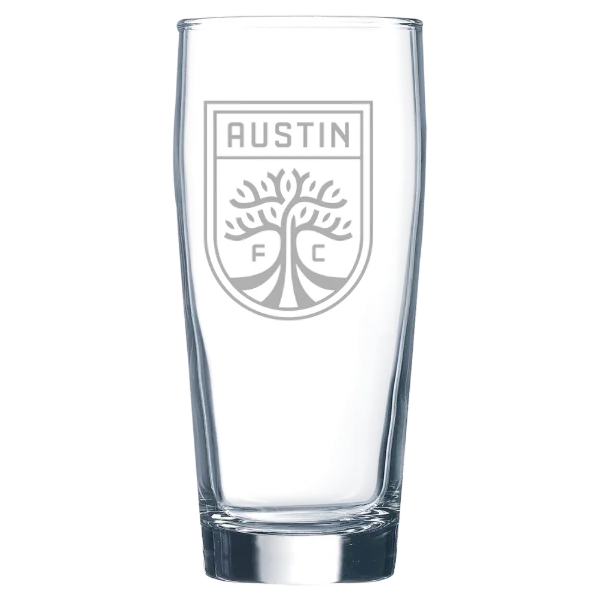 Austin FC Polar Camel 16 oz. Willi Becher Beer Glass