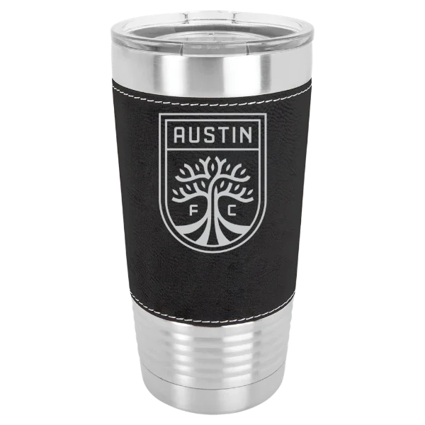 Austin FC Polar Camel 20 oz. Leatherette Grip Tumbler with Standard Lid