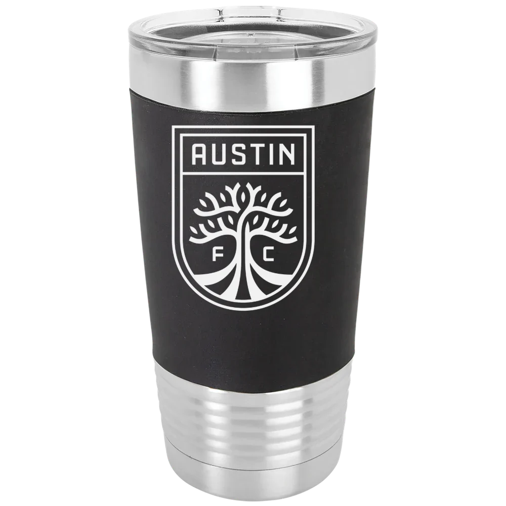 Austin FC Polar Camel 20 oz. Silicone Grip Tumbler with Standard Lid