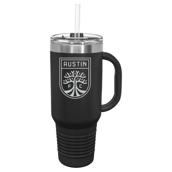 Austin FC Polar Camel 40 oz. Travel Mug with Snap Lid & Straw