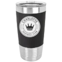 Charlotte FC Polar Camel 20 oz. Silicone Grip Tumbler with Standard Lid