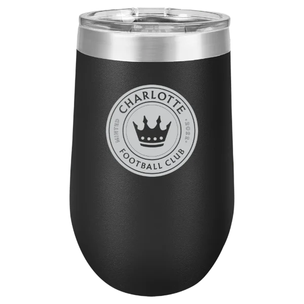 Charlotte FC Polar Camel 16 oz. Stemless Wine Tumbler