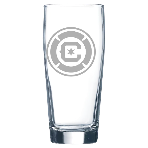 Chicago Fire FC Polar Camel 16 oz. Willi Becher Beer Glass