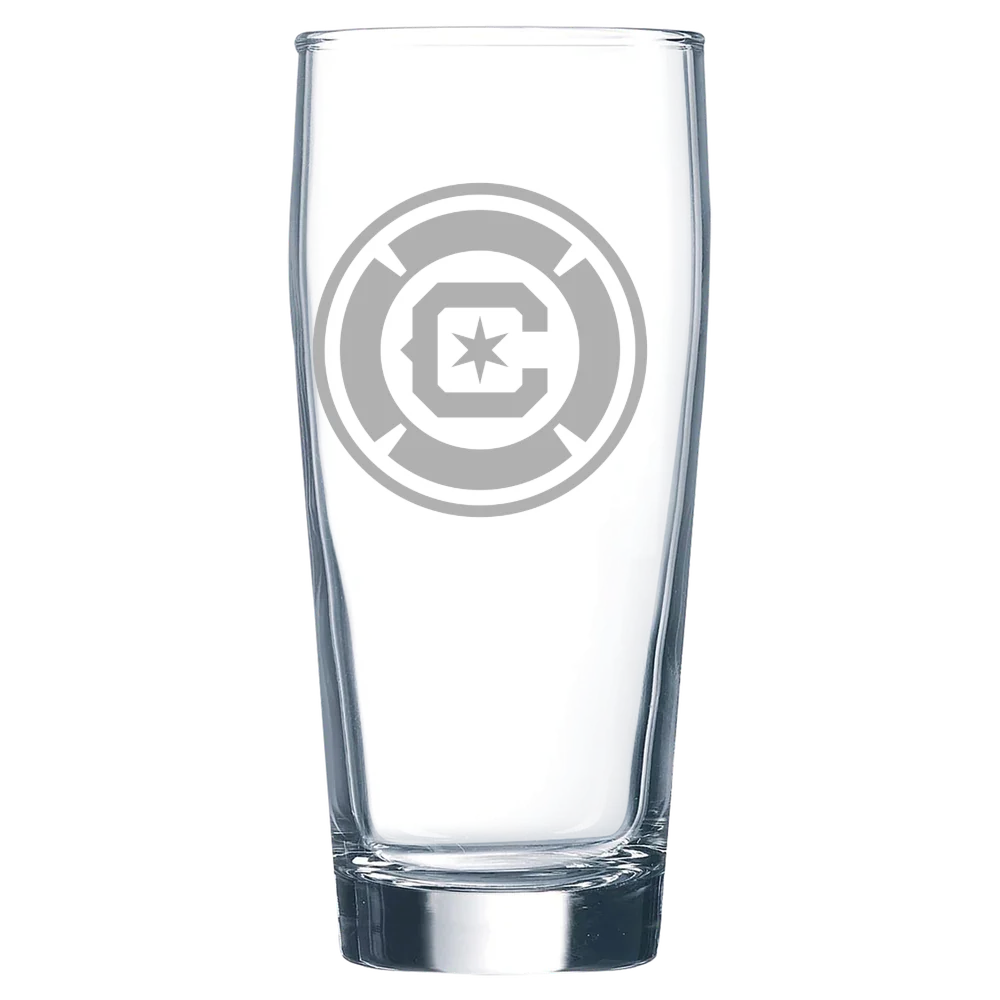 Chicago Fire FC Polar Camel 16 oz. Willi Becher Beer Glass