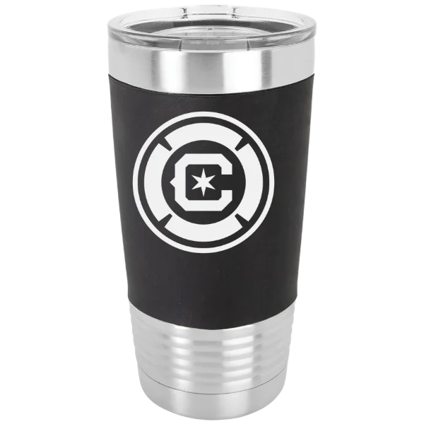 Chicago Fire FC Polar Camel 20 oz. Silicone Grip Tumbler with Standard Lid