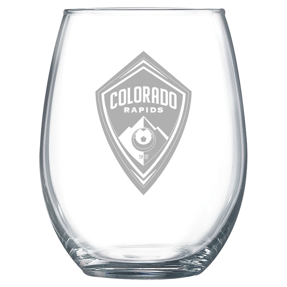 Colorado Rapids Polar Camel 15 oz. Stemless Wine Glass