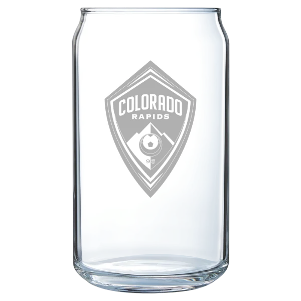 Colorado Rapids Polar Camel 16 oz. Can Glass