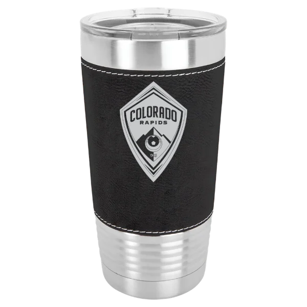 Colorado Rapids Polar Camel 20 oz. Leatherette Grip Tumbler with Standard Lid