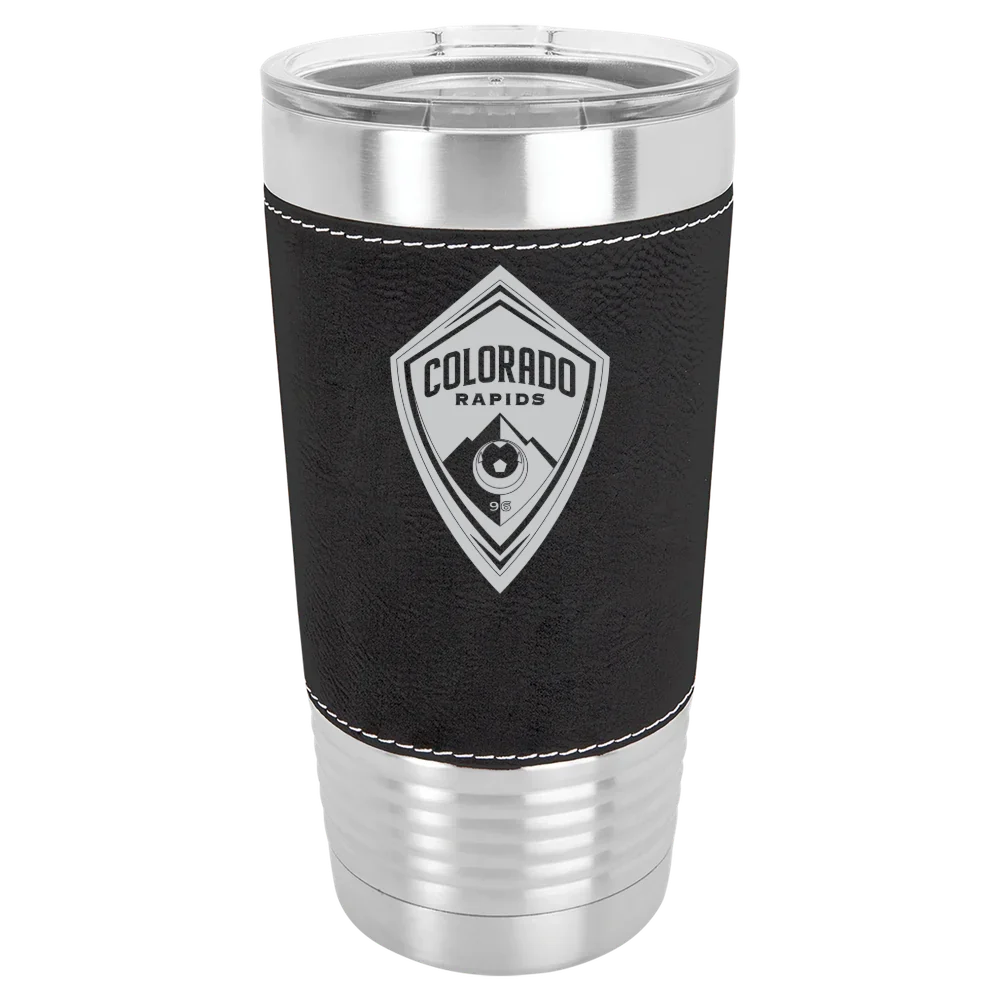 Colorado Rapids Polar Camel 20 oz. Leatherette Grip Tumbler with Standard Lid